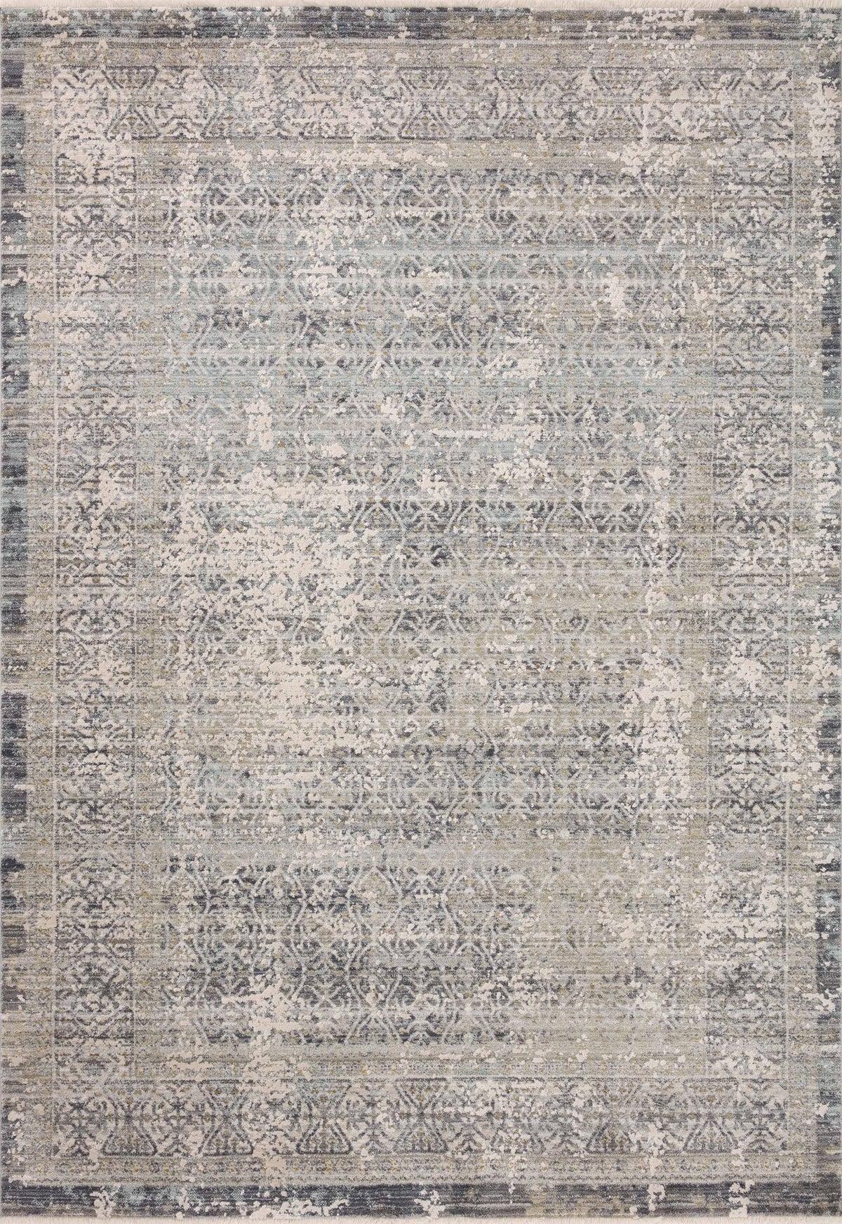 Loloi Amber Lewis Alie ALE-04 Area Rug, 7'10" x 10' - Sky/Stone